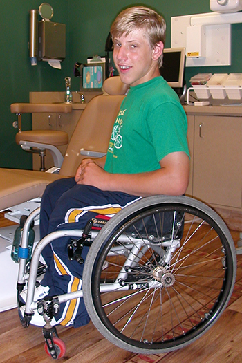 Special Healthcare Needs Boy at Dr. Michael LaCorte Orthodontics in Tucson, AZ