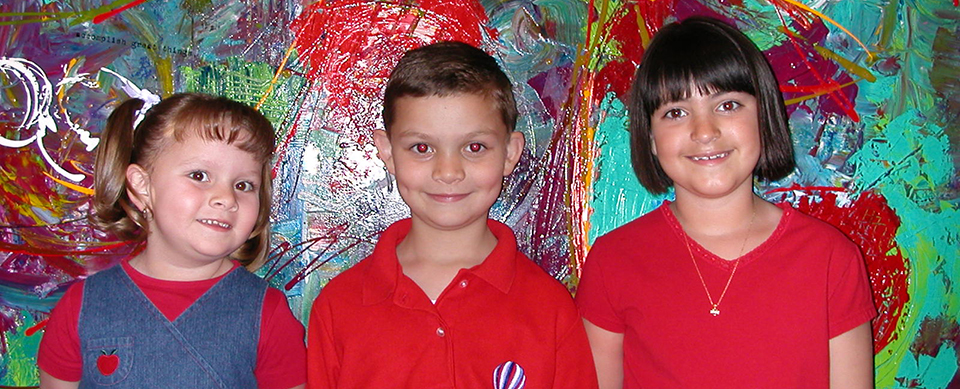 Three Siblings at the Pediatric Dentist Office Serving Tucson, Oro Valley and Marana, AZ